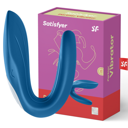 SATISFYER - PARTNER TOY WHALE VIBRATOR ESTIMULANDO AMBOS OS PARTNERS EDIÇÃO 2020