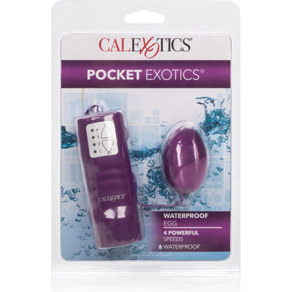 CALIFORNIA EXOTICS - BOLSO EXÓTICOS OVO IMPERMEVEL ROXO 4V