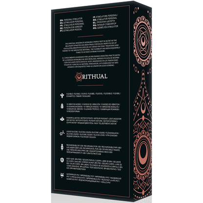 RITHUAL - ESTIMULADOR ORQUÍDEA RECARREGVEL G-POINT KRIYA