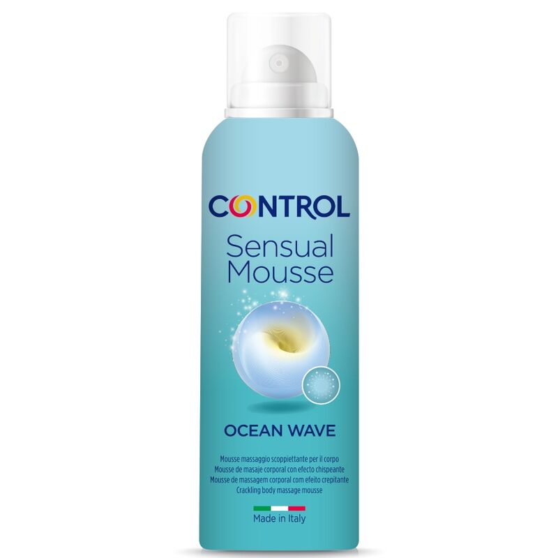 CONTROL - CREME DE MASSAGEM DE ONDAS SENSUAIS MOUSSE 125 ML