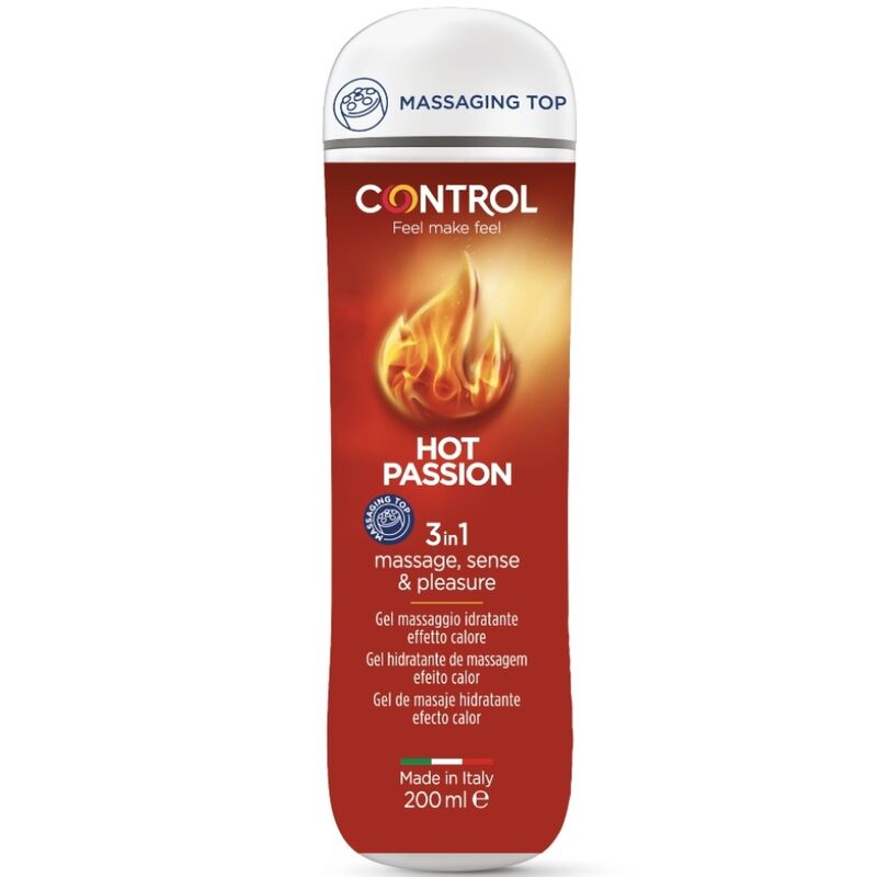 CONTROL - PAIXÃO QUENTE 3 EM 1 GEL 200 ML