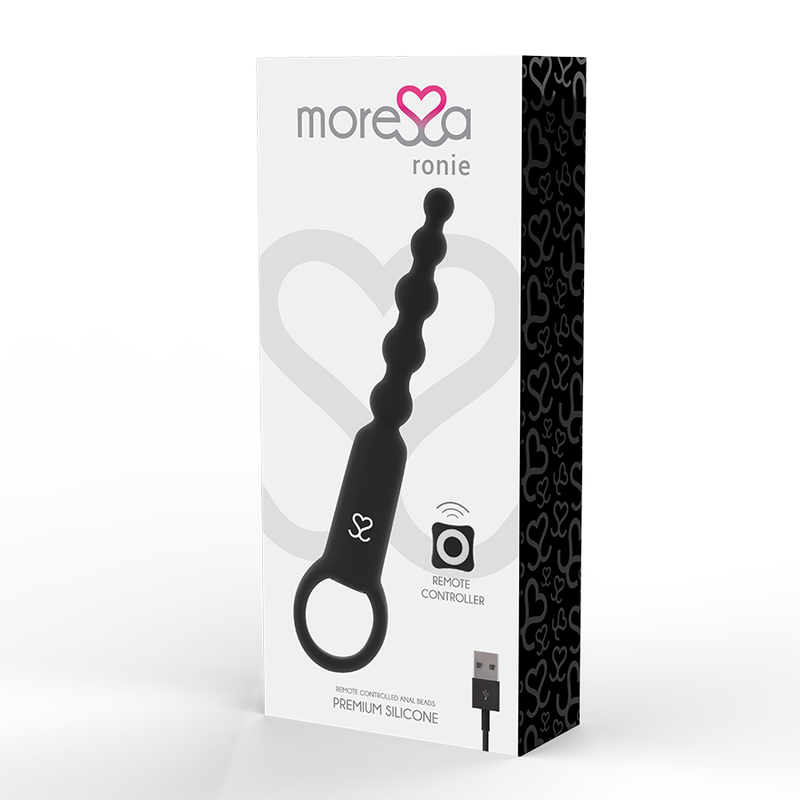 MORESSA - RONIE CONTROLE REMOTO PRETO PRAZER ANAL