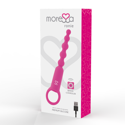 MORESSA - RONIE CONTROLE REMOTO PRAZER ANAL ROSA