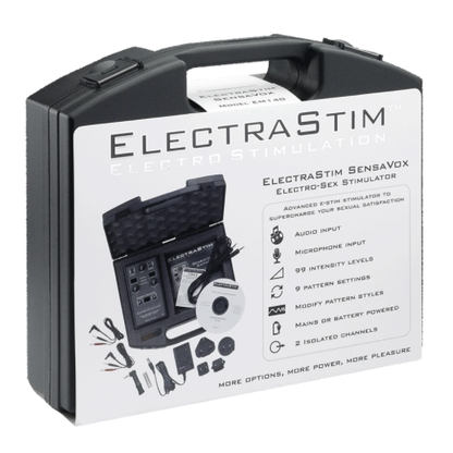 ELECTRASTIM - ESTIMULADOR SENSAVOX E-STIM