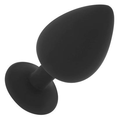 OHMAMA - PLUG ANAL DE SILICONE DIAMANTE TAMANHO L 9 CM