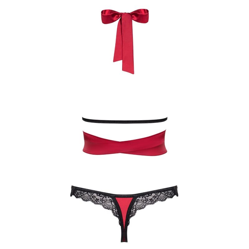 OBSESSIVE - CONJUNTO SENSUELIA DUAS PEAS VERMELHO XXL