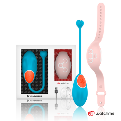 WEARWATCH - TECNOLOGIA WATCHME CONTROLE REMOTO OVO AZUL / ROSA