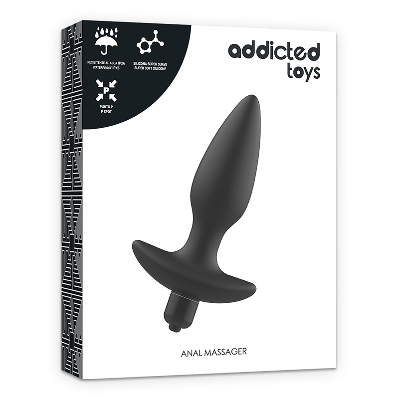 ADDICTED TOYS - MASSAJADOR PLUG ANAL COM VIBRAÇÃO